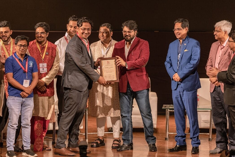 “The Best Startup Idea Award ” – মঞ্চে উপস্থিত Team INVESMATE